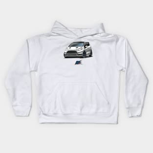 ford fiesta mk7 Kids Hoodie